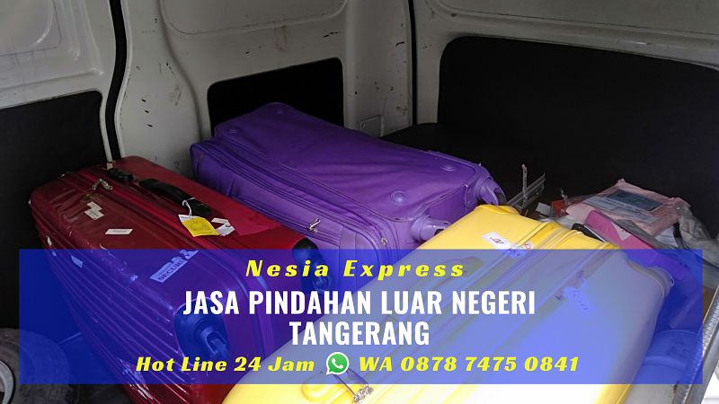 Jasa Pindahan Luar Negeri Personal Effect Tangerang