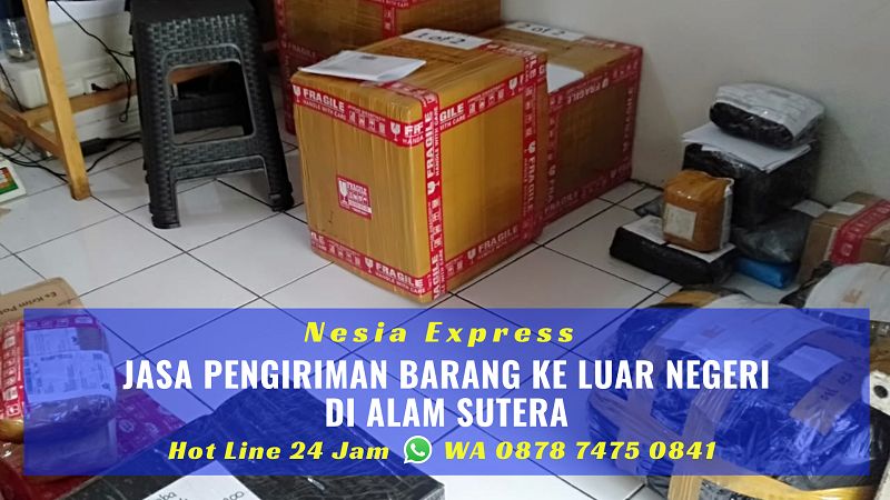 Jasa Pengiriman Barang ke Luar Negeri di Alam Sutera Tangsel