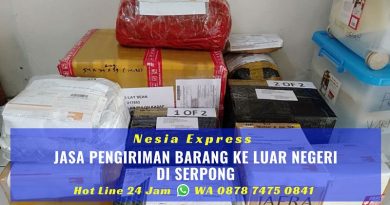 Jasa Pengiriman Barang ke Luar Negeri di Serpong