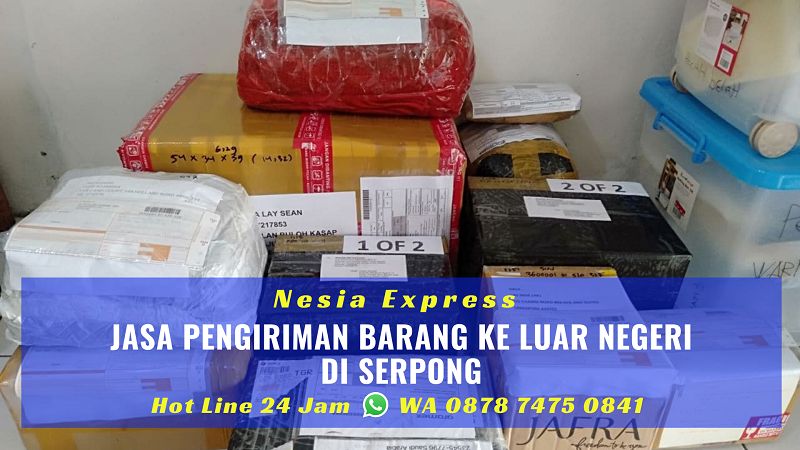 Jasa Pengiriman Barang ke Luar Negeri di Serpong