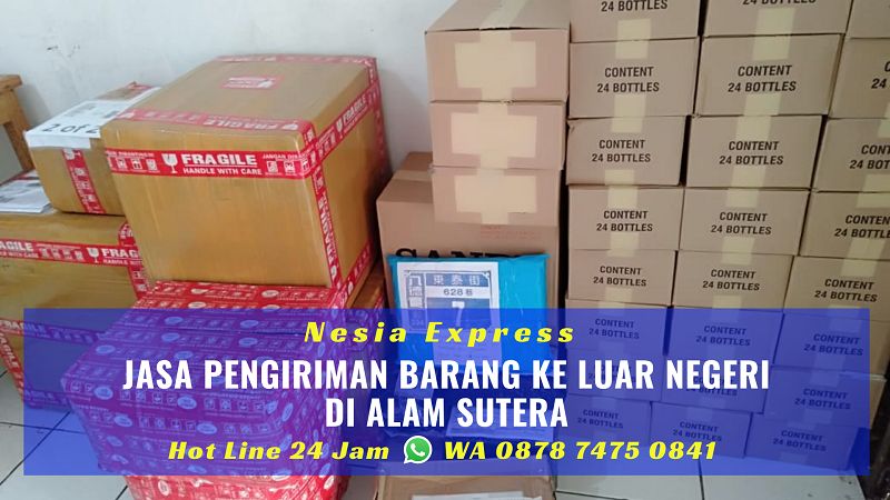 Jasa Pengiriman Barang ke Luar Negeri di Alam Sutera Tangsel