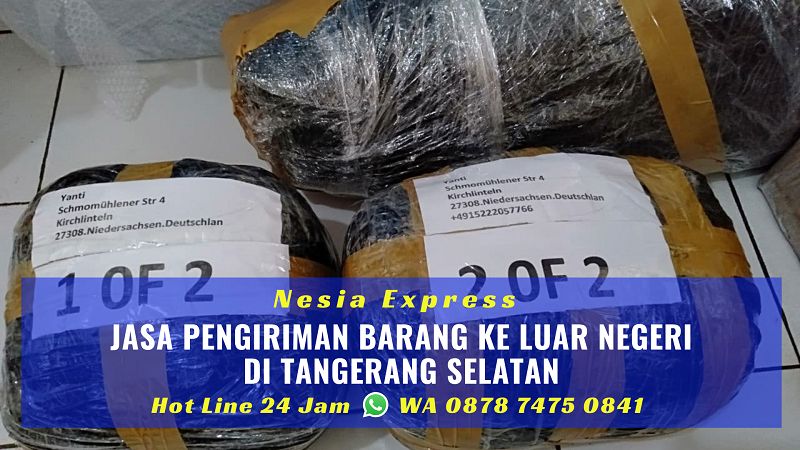 Jasa Kirim Barang ke Luar Negeri di Tangerang Selatan
