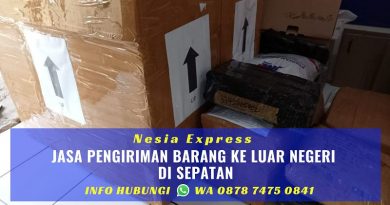 Jasa Pengiriman Barang ke Luar Negeri Murah di Sepatan