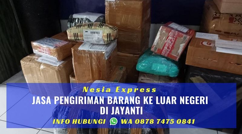 Jasa Pengiriman Barang ke Luar Negeri di Jayanti