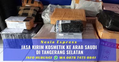 Jasa Kirim Kosmetik Ke Arab Saudi Murah di Tangerang Selatan
