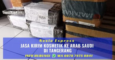 Jasa Pengiriman Paket Kosmetik Ke Arab Saudi Murah di Tangerang