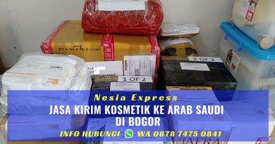Jasa Kirim Kosmetik Ke Arab Saudi Murah di Bogor