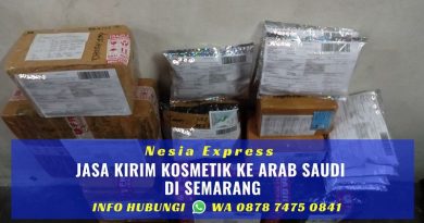 Jasa Kirim Kosmetik Ke Arab Saudi Murah di Semarang