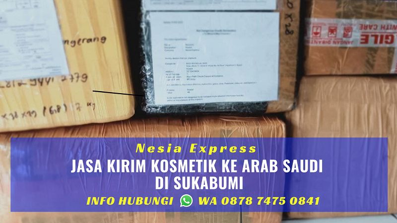 Jasa Kirim Kosmetik Ke Arab Saudi Murah di Sukabumi