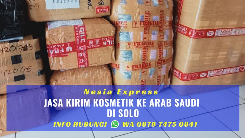 Jasa Kirim Kosmetik Ke Arab Saudi Murah di Solo