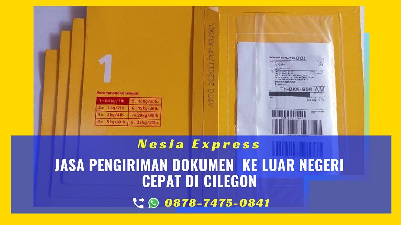 Jasa Kirim Dokumen ke Luar Negeri di Cilegon