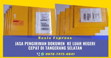 Jasa Kirim Dokumen ke Luar Negeri di Tangerang Selatan