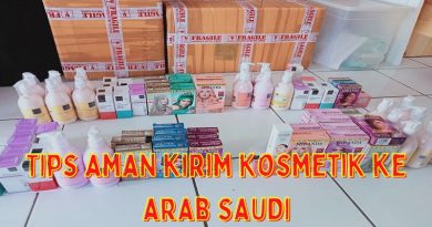 tips aman kirim kosmetik ke arab