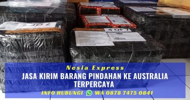 Jasa Kirim Barang Pindahan ke Australia Terpercaya