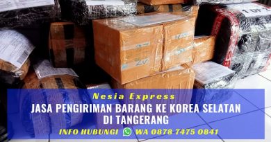 Jasa Kirim Barang Ke Korea Selatan di Tangerang