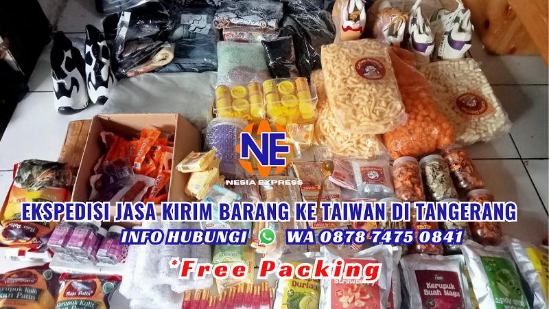 Jasa Kirim Barang ke Taiwan di Larangan Tangerang