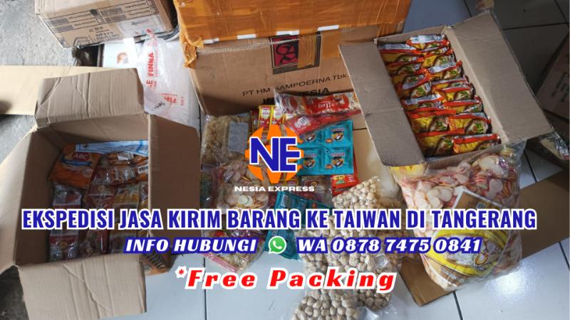 Jasa Kirim Barang ke Taiwan di Neglasari Tangerang