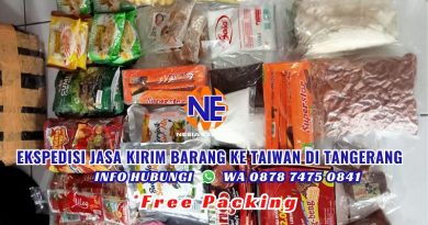Jasa Kirim Barang ke Taiwan di Pinang Tangerang