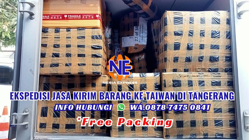 Jasa Pengiriman Barang dari Tangerang ke Taiwan